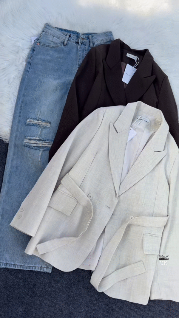 ✨ Premium Women’s Tailored Blazer – Multi-Color Elegance