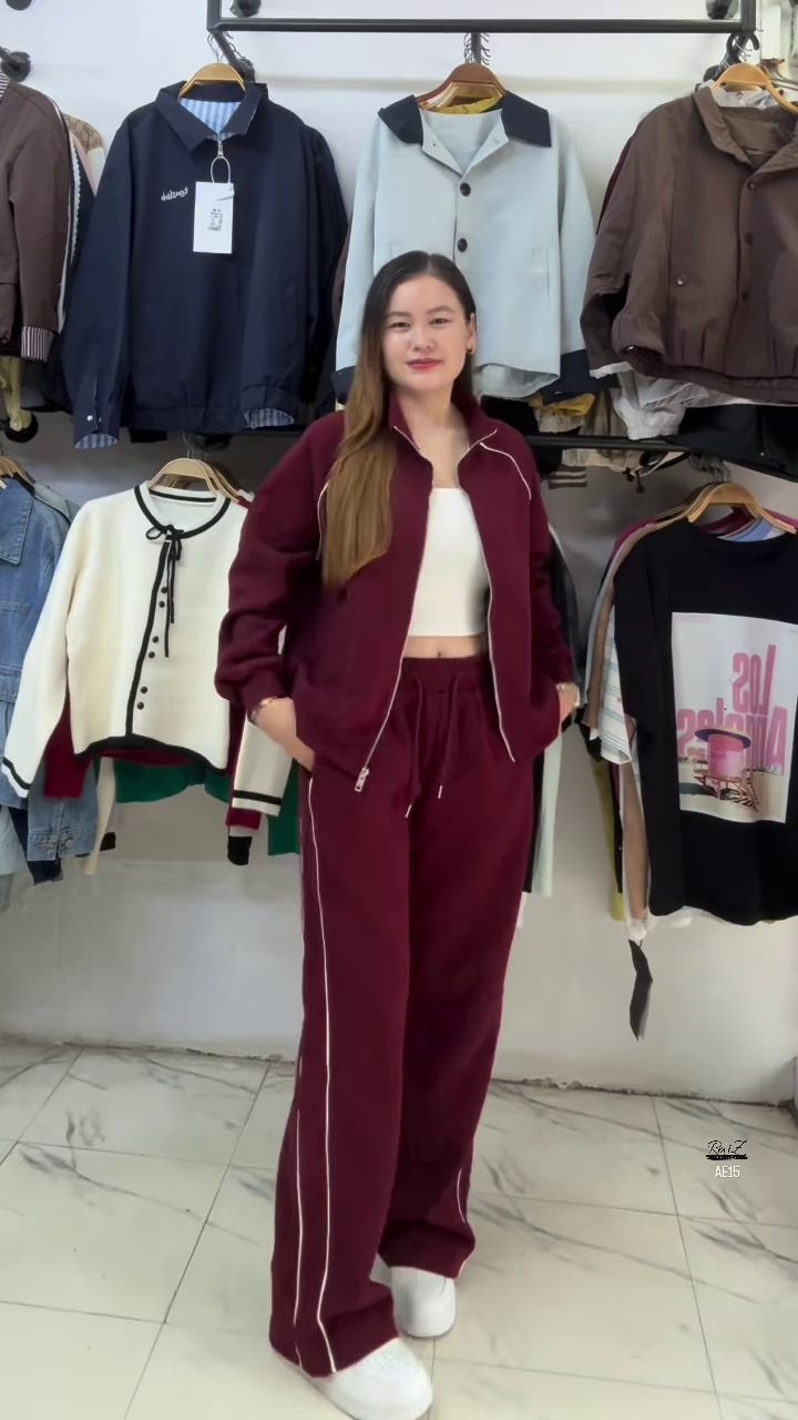 "Vibrance in Motion: The Multicolor Tracksuit Revolution" - Image 1