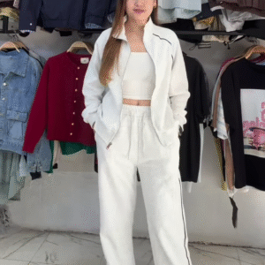 "Vibrance in Motion: The Multicolor Tracksuit Revolution" - Image 4