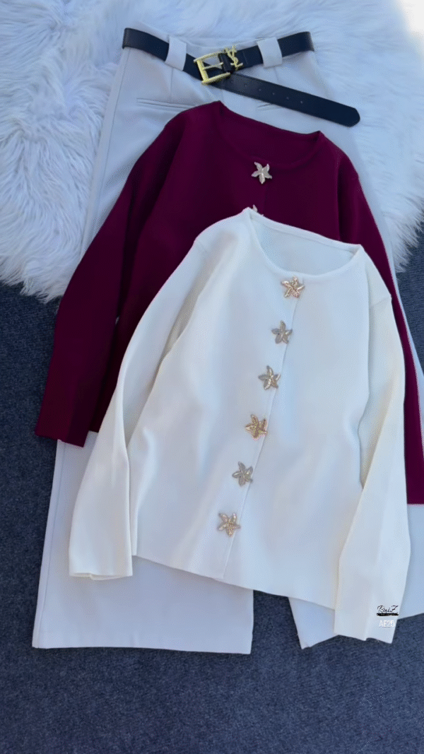 🌼 Naira Edit: Floral Button Top & Tailored Trouser Set