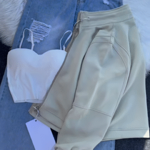 🧥 Urban Ember: Maroon Zip Jacket & Distressed Denim Set - Image 3