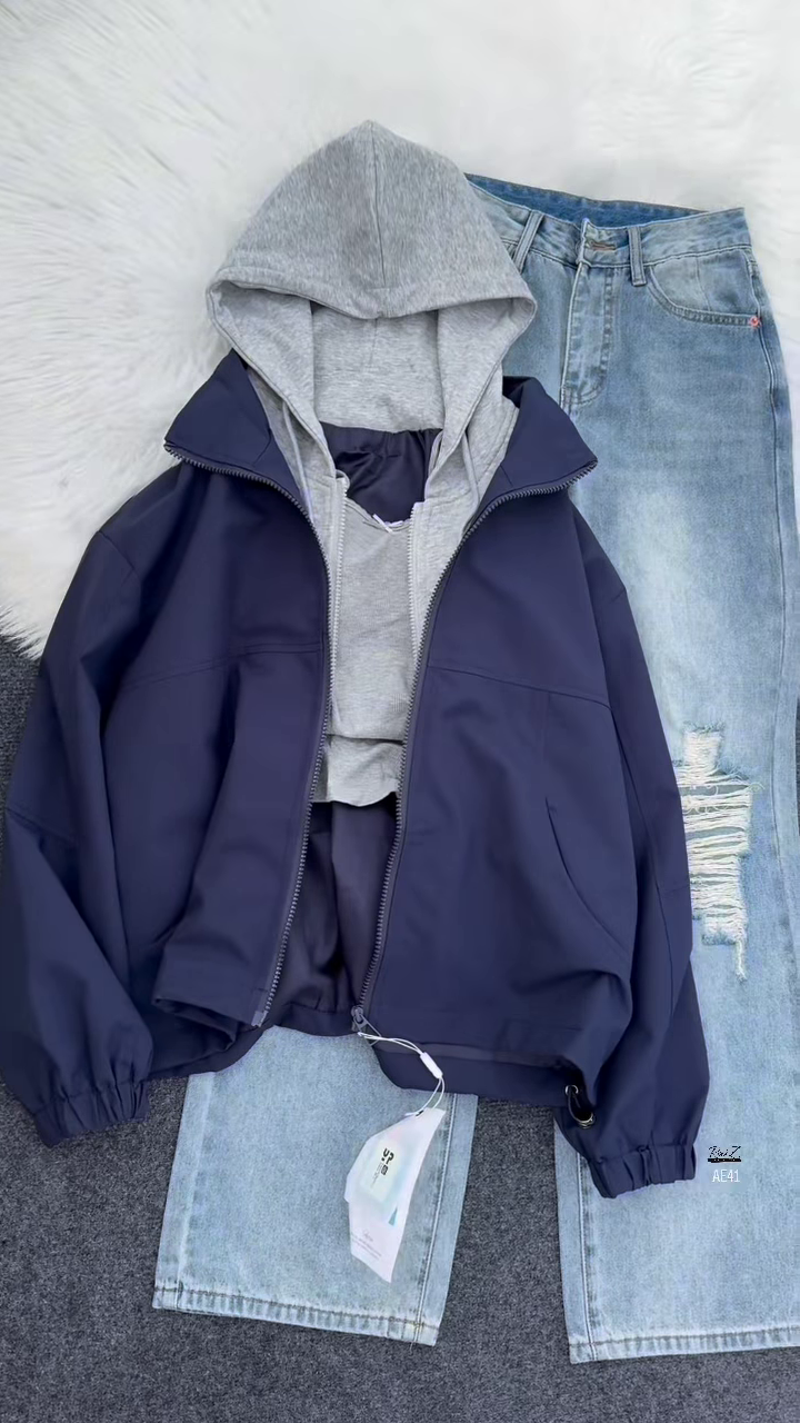 🩶 Y2 Layered: Casual Streetwear Quad Set - Image 3