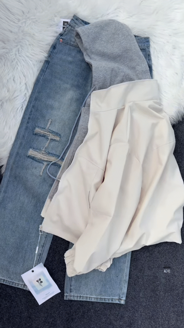 🩶 Y2 Layered: Casual Streetwear Quad Set