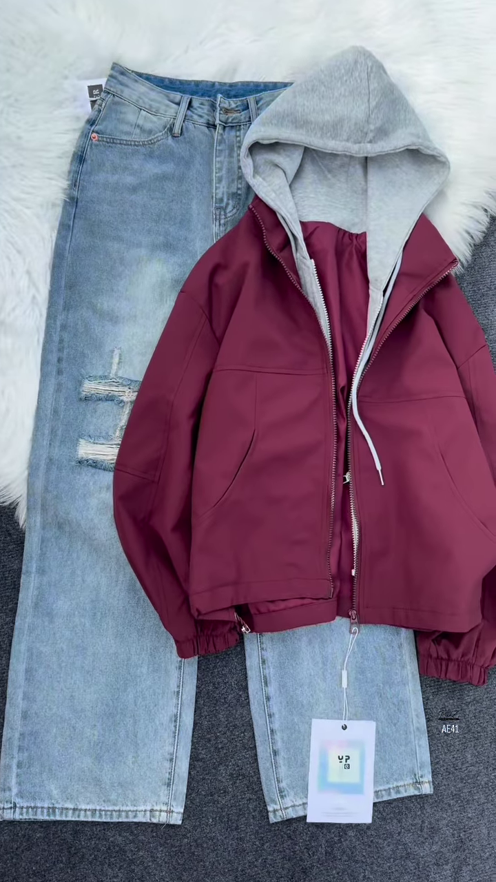 🩶 Y2 Layered: Casual Streetwear Quad Set - Image 7