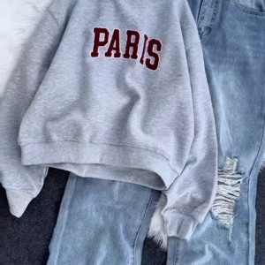 🌆 Urban Parisian Vibes Sweatshirt Collection ❄️🖤✨ - Image 3