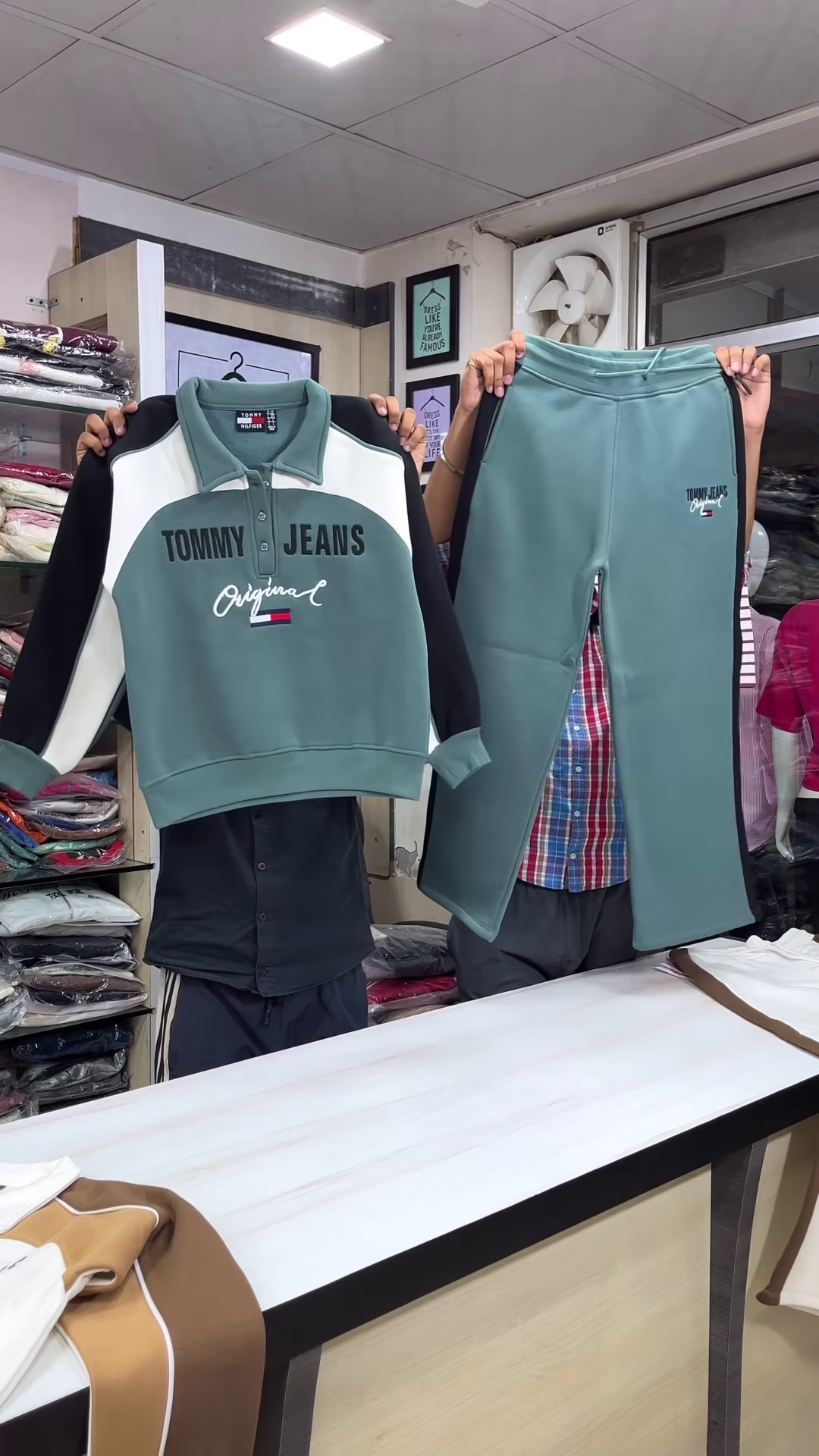 🔥 Luxe Winter Tracksuit Collection ❄️👟✨ - Image 1