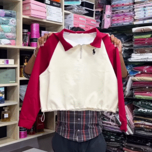 🔗 Split Tone: Half-Zip Pullover Collection - Image 2