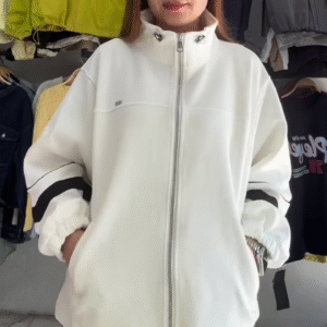 🔥 Elegant Gray, White & Red Outfit – A Perfect Fusion of Streetwear & Chic Style ❤️🤍🖤 - Image 6