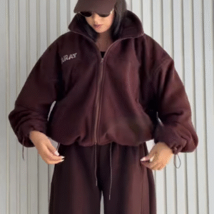 🖤 Effortless Streetwear Vibes – Gray & Black Luxe Comfort Set ⚡👟 - Image 2