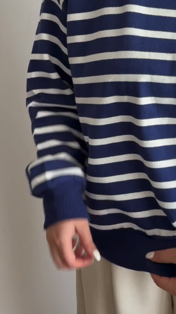 โ Timeless Stripes โ Navy & White Classic Charm ๐โจ