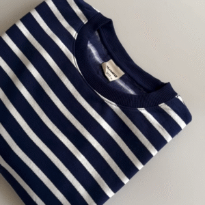 ⚓ Timeless Stripes – Navy & White Classic Charm 🌊✨ - Image 5