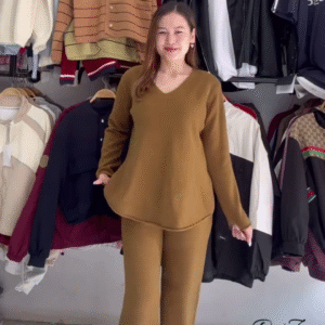 🍂 Timeless Harmony – Green, Brown, Black & Pink Symphony 🌸🌿 - Image 2