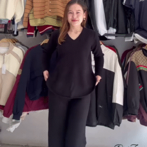 🍂 Timeless Harmony – Green, Brown, Black & Pink Symphony 🌸🌿 - Image 4