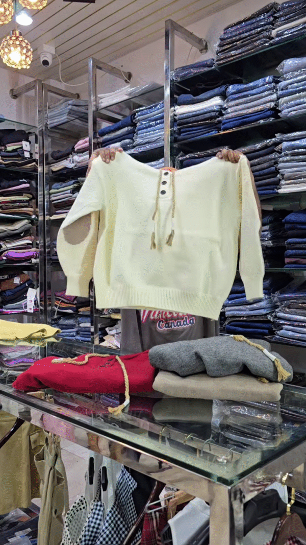 โจ Cozy Charm โ Buttoned Knit Sweater Collection ๐งถ