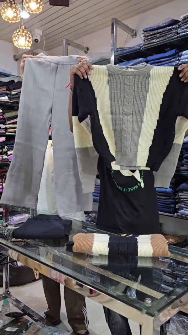 🌟 Cozy Chic Knitted Co-Ord Set for Timeless Style 🌟