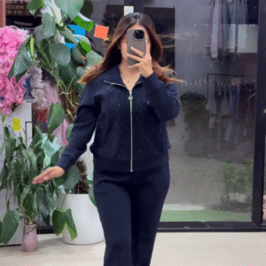 🌌 Midnight Glow Co-Ord Set – Purple, Black & Blue Elegance ✨💜🖤💙 - Image 4