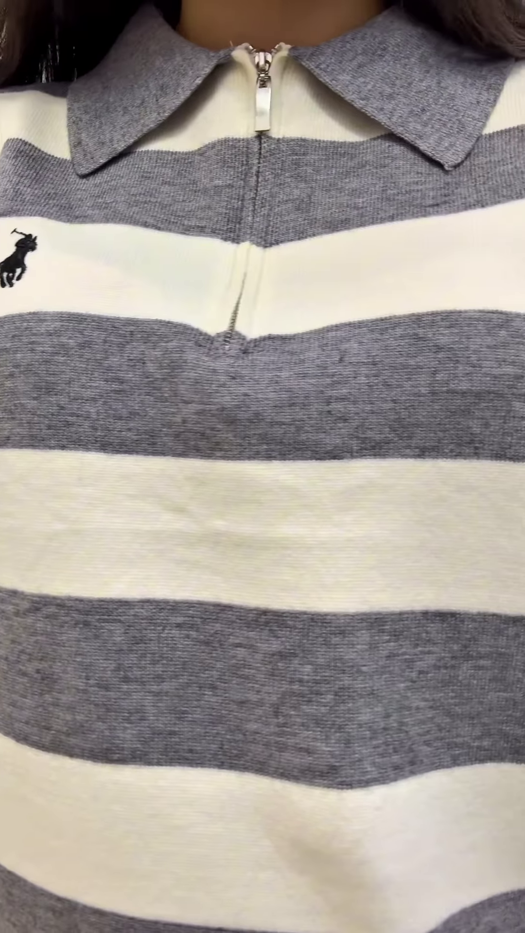 ⚫⚪ Striped Elegance Polo Collection – Bold, Chic & Timeless ✨👕 - Image 5