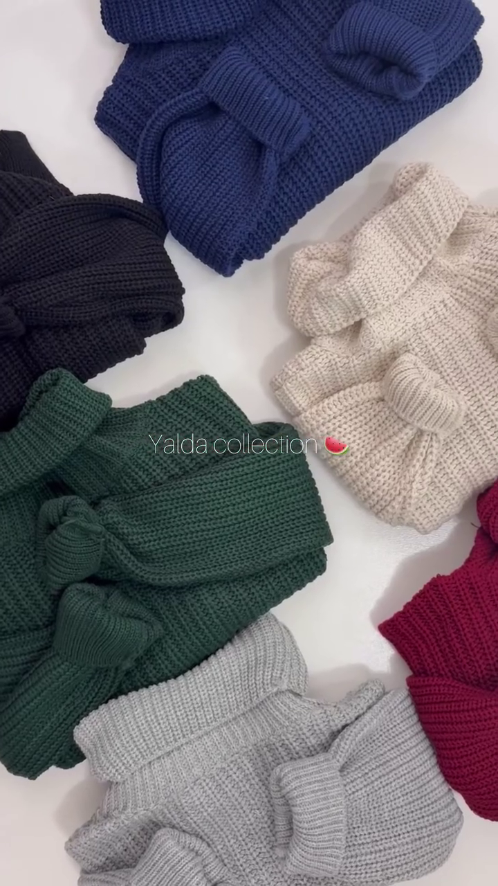 🧣 Cozy Knitted Elegance – Winter Scarf Collection ❄️✨ - Image 2