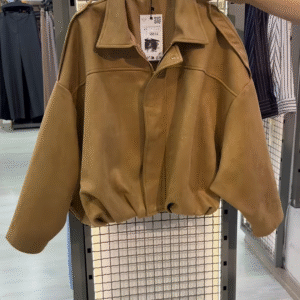 🧥 Timeless Suede Charm – Autumn & Winter Jacket 🍂❄️ - Image 2